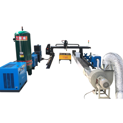100A 200A 300A CNC آلة قطع البلازما مع ضاغط الهواء