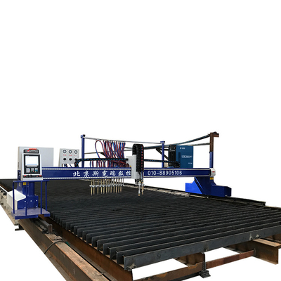 120A 200A العملاقة باستخدام الحاسب الآلي آلة قطع البلازما 4000 * 8000mm HYD السيارات الشعلة