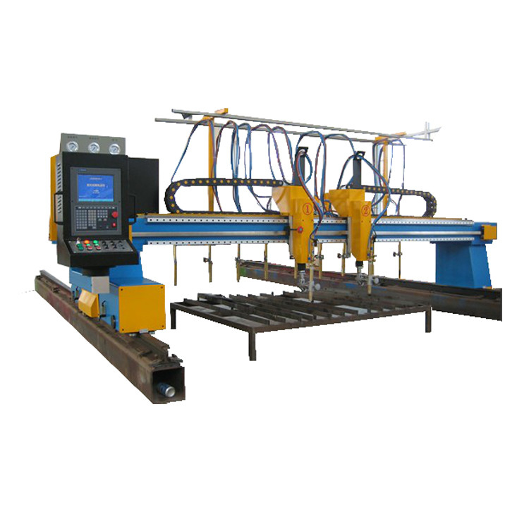 2X6m CNC الغاز وقود أوكسي لهب بلازما قطع الجدول العملاقة نوع ملحومة