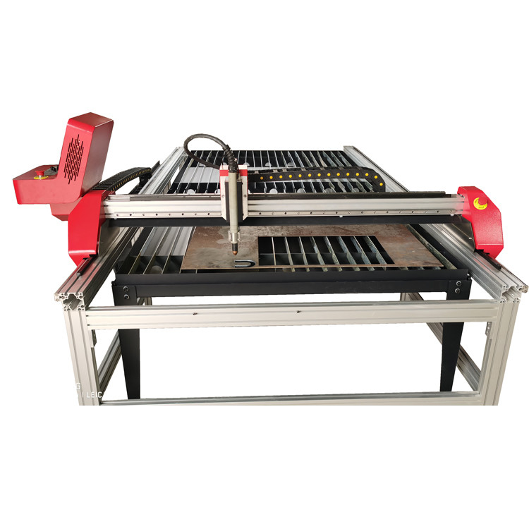 طاولة بلازما Cnc بأسعار معقولة 4 × 8 قاطع بلازما صغير باستخدام الحاسب الآلي للفولاذ المقاوم للصدأ