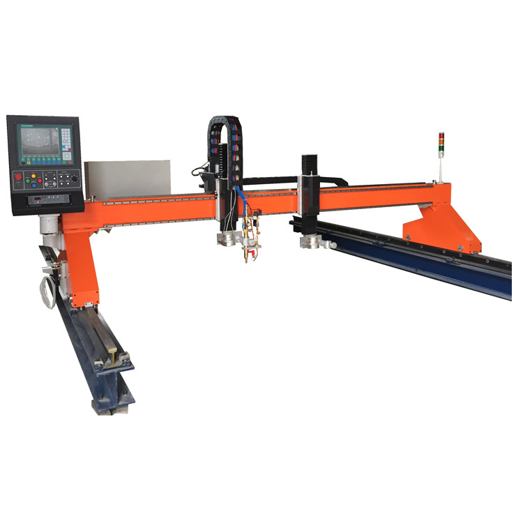 120A 1000W آلة قطع الغاز متعددة الشعلة SNR CNC الصفائح المعدنية البلازما القاطع